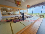 Thảm chiếu tatami có viền vừa lắp đặt hoàn thiện ở thành phố Đà Nẵng