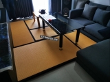 Thảm chiếu Tatami truyền thống trong phòng khách hiện đại !