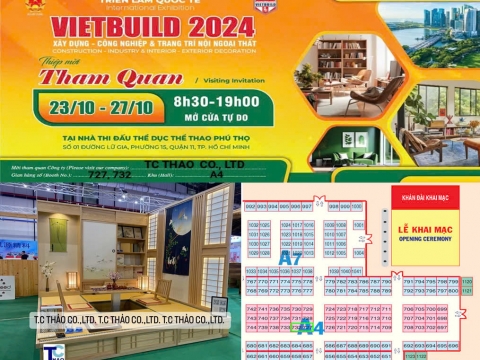 THƯ MỜI THAM QUAN TRIỂN LÃM QUỐC TẾ VIETBUILD TPHCM 2024.