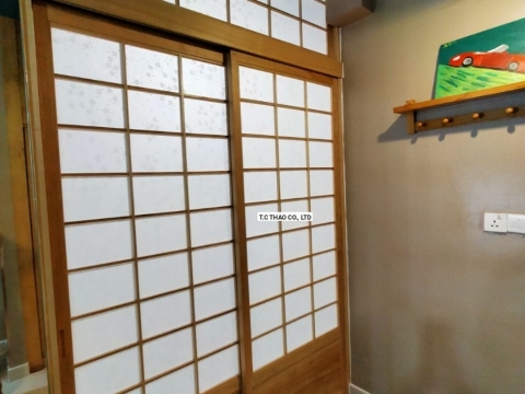 Cửa lùa Shoji mang phong cách Nhật Bản