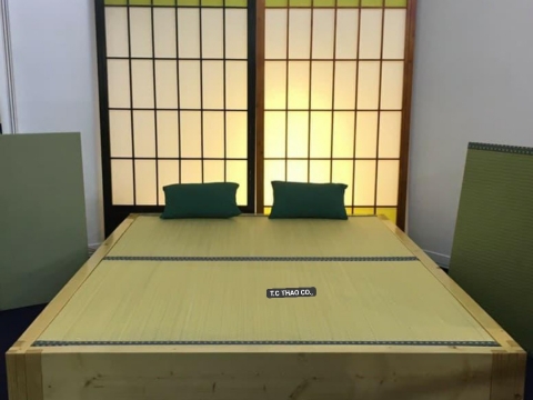Giường Tatami ! Sự kết hợp giữa giường gỗ và thảm chiếu Tatami 1