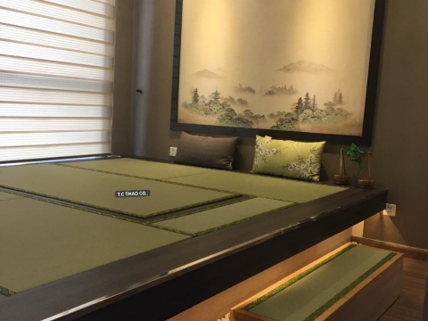Giường Tatami ! Sự kết hợp giữa giường gỗ và thảm chiếu Tatami 1