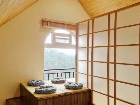 Nội thất trang trí theo phong cách Nhật tại Villa Nhà Em - Đà Lạt