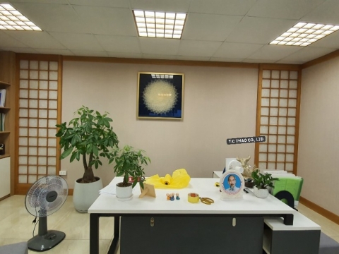 Phòng làm việc được trang trí theo phong cách Nhật Bản