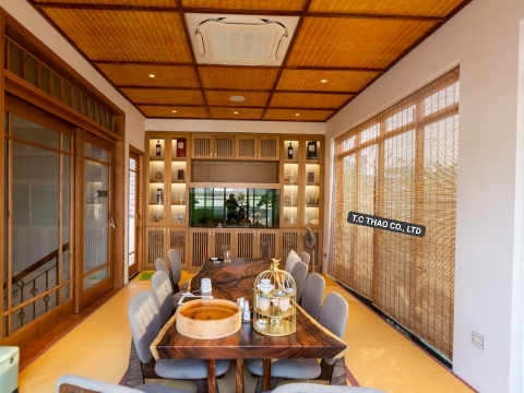 Phòng riêng theo phong cách Nhật Bản trong Nhà Phố Mới