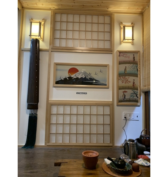Đèn tường Shoji - Đèn trang trí kiểu Nhật